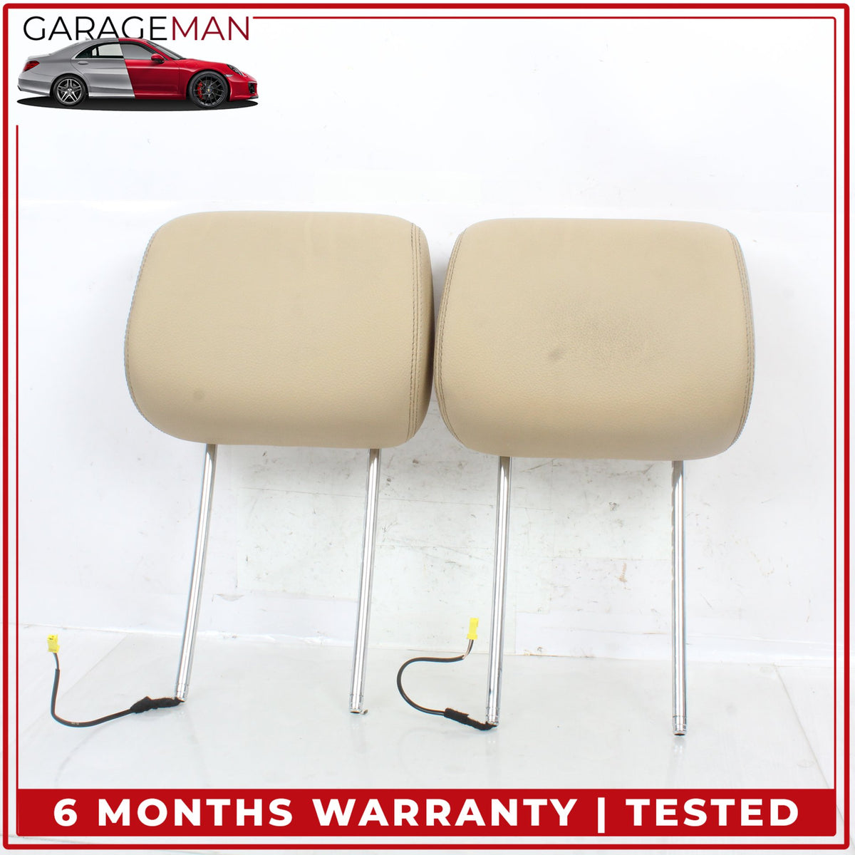 2006-2013 Mercedes W164 ML350 GL450 R350 Front Left and Right Side Head Rest OEM