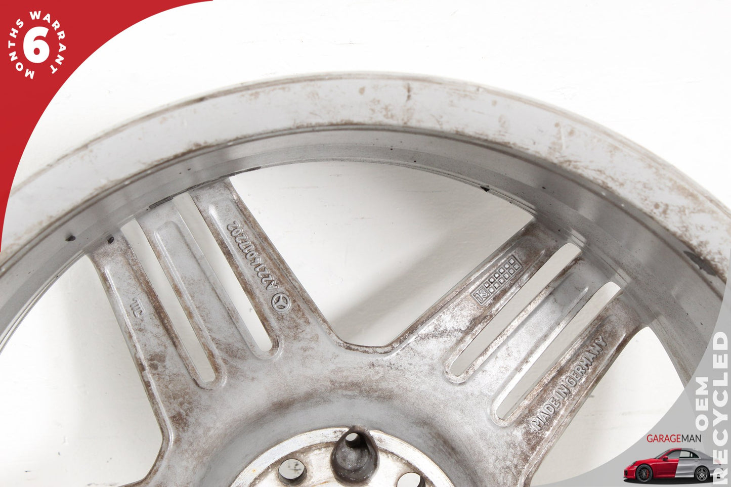 2012-2014 Mercedes W221 S550 S600 Front Wheel Rim 2214017202 8.5JX19H2 ET43 OEM