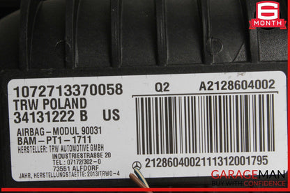 14-16 Mercedes W212 E350 E550 Front Right Side Dashboard Dash Airbag OEM