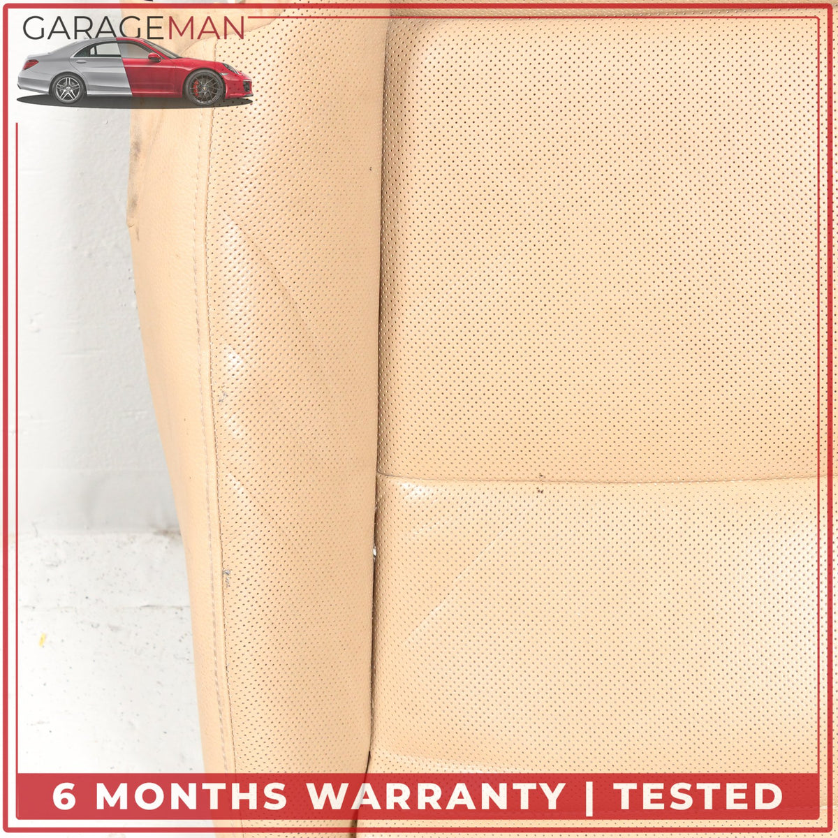 2010-2016 Porsche Panamera 970 Front Right Lower Bottom Seat Cushion Beige OEM