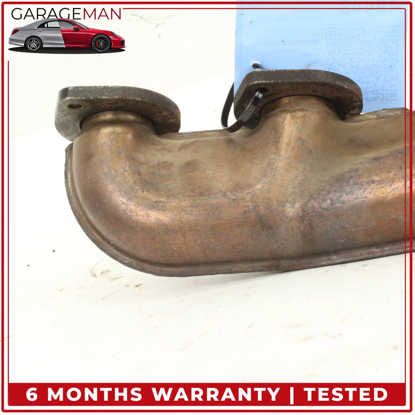 2001-2004 Mercedes R170 SLK320 Left Side Exhaust Manifold Header 1121401109 OEM