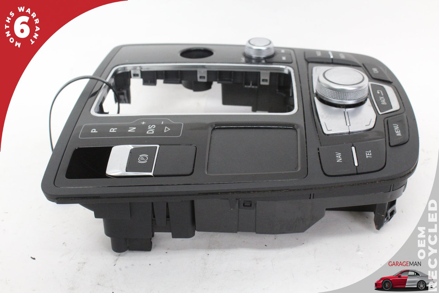 12-18 Audi A6 C7 Sedan Front Center Console MMI Gear Shifter Bezel 4G1919610F