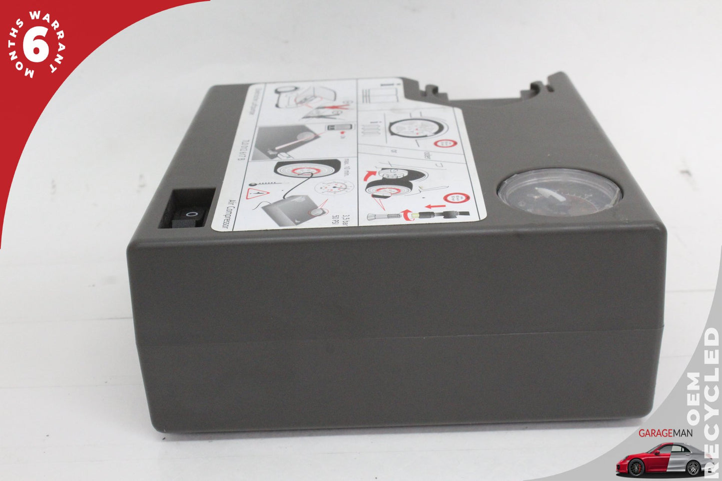 2011-2018 Porsche Cayenne 958 Trunk Tire Air Compressor Pump 7L0012617B OEM
