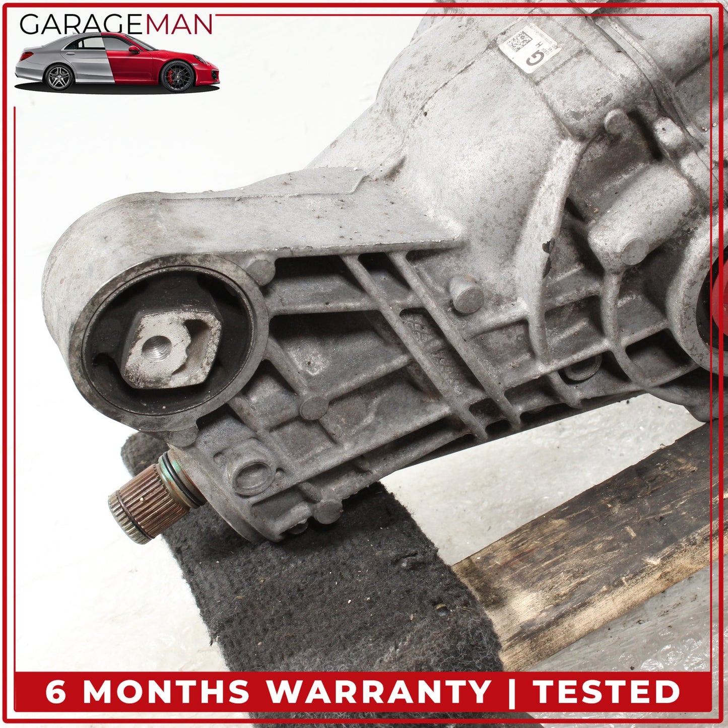 2011-2018 Porsche Cayenne 958 E-Hybrid Rear Differential Diff Axle Carrier OEM