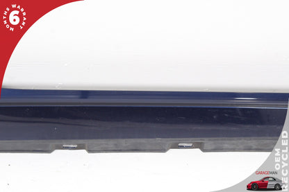 2020-2024 Audi S5 A5 Convertible Right Side Rocker Panel Skirt Blue OEM