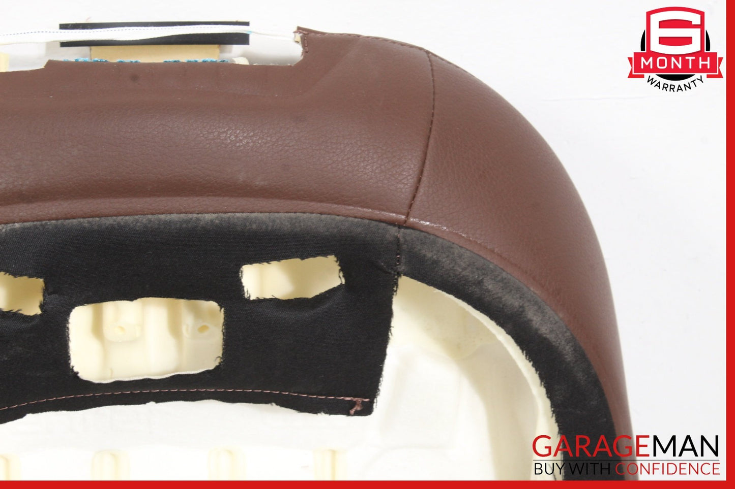 2017-2019 Audi Q7 Front Left Driver Side Top Upper Seat Cushion Brown OEM