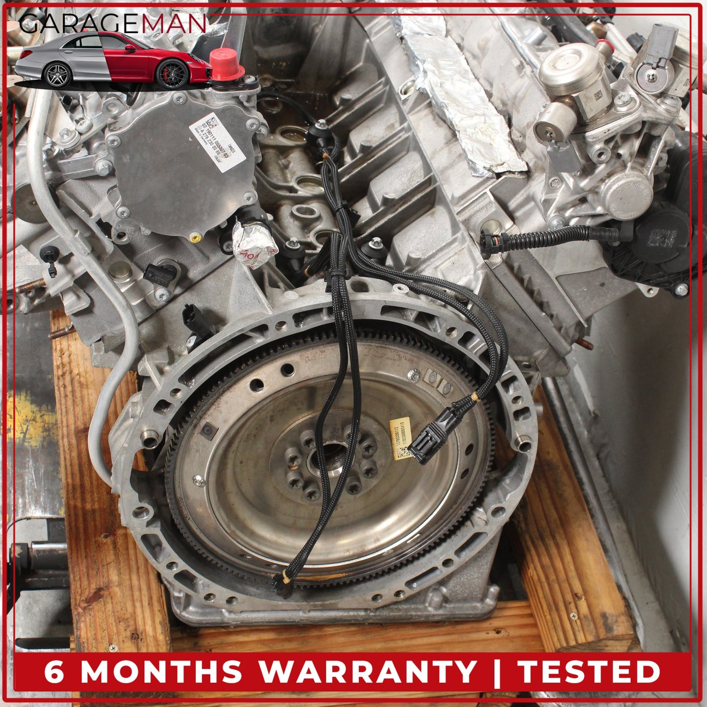 2007-2015 Mercedes W218 CLS63 E63 C63 AMG Engine Motor Assembly 156.983 OEM 112k