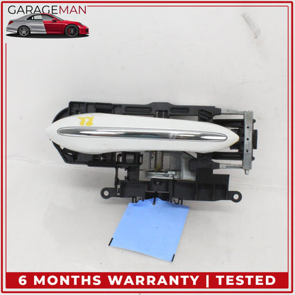 2011-2016 BMW 550i Rear Right Passenger Side Exterior Door Handle White OEM