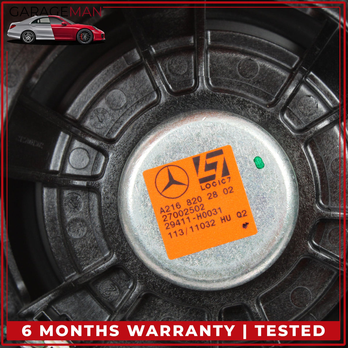2007-2014 Mercedes-Benz CL550 W216 Coupe Front/ Rear Left & Right Side Audio Speakers 2218208102 OEM