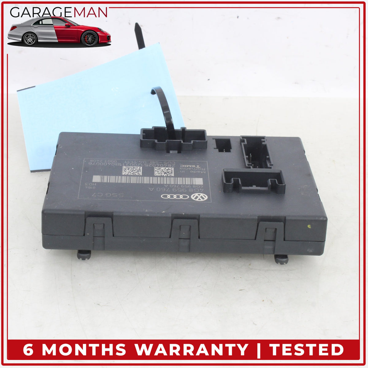 2012-2018 Audi A7 A6 Front Left Side Seat Control Module Unit 4G8959760A OEM