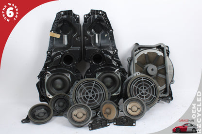 2012-2018 Audi A6 Sedan Front/Rear Left and Right Side Audio Speakers Set of 12