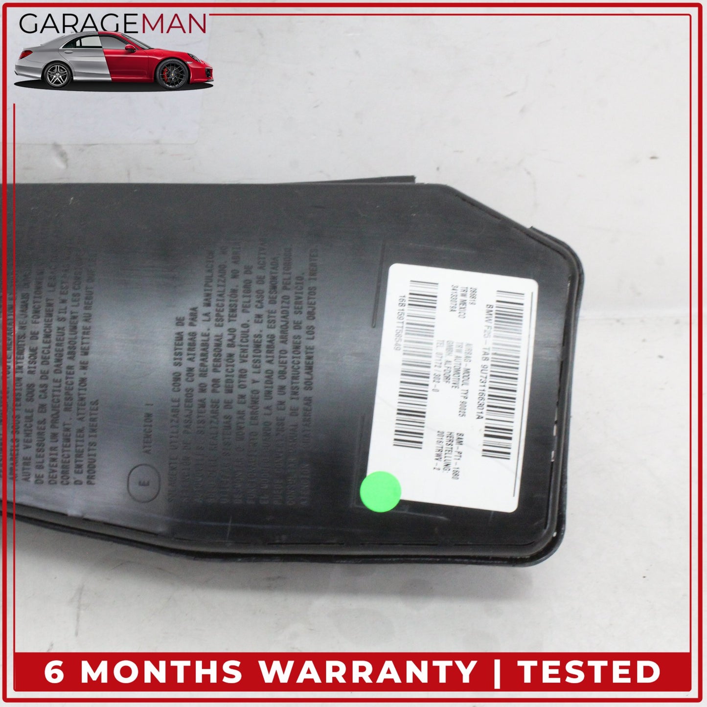 2011-2018 BMW X3 X4 F25 Front Left Driver Side Seat Airbag Air Bag 7311663 OEM
