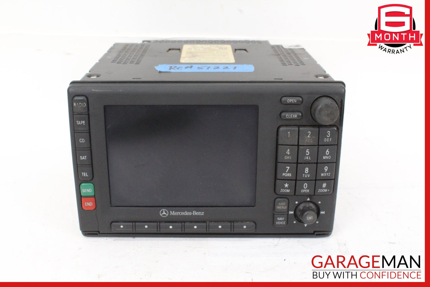 1998-2005 Mercedes W163 ML350 Front Dash Audio Radio Display Screen Monitor OEM