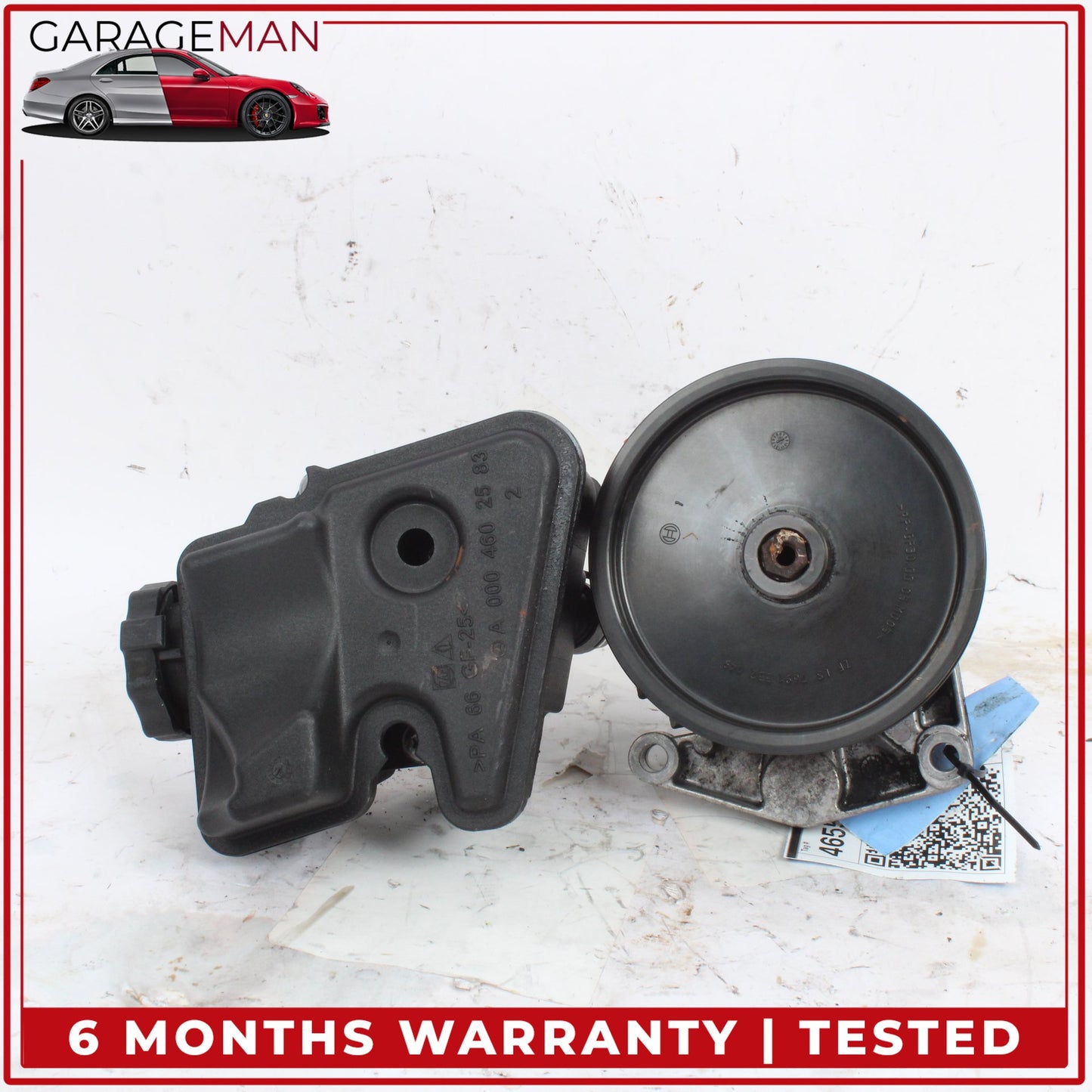 2006-2012 Mercedes W164 ML350 Power Steering Pump w/ Reservoir 0054662201 OEM