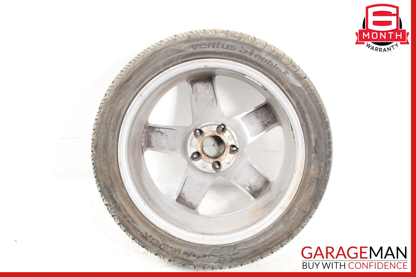 2003-2006 Mercedes R230 SL500 Front Wheel Rim w/ Tire 8.5JX18 H2 ET35 OEM