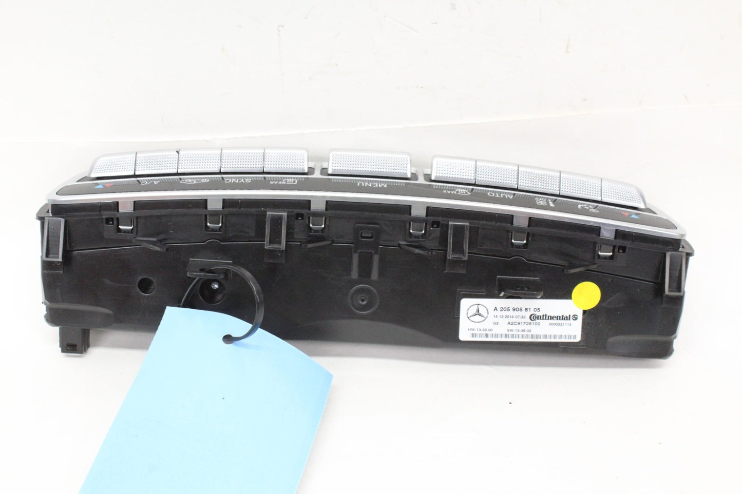 2015-2019 Mercedes-Benz C300 W205 A/C Heater Climate Control Switch 2059058105