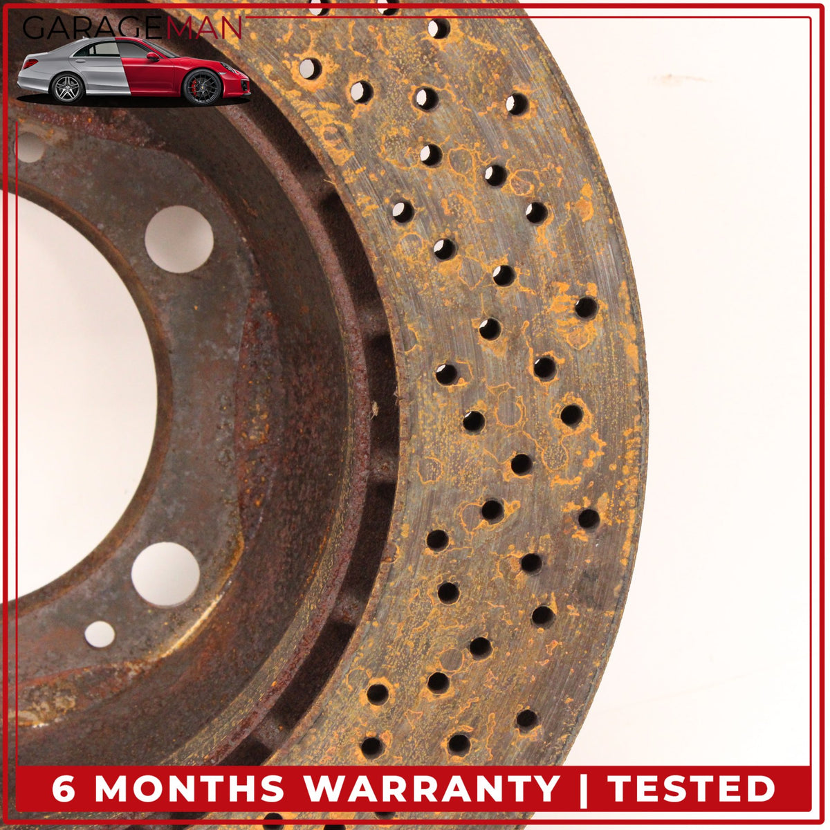 1999-2012 Porsche 911 Carrera 996 Rear Left and Right Side Brake Rotor Disc OEM
