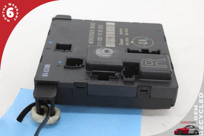 2003-2009 Mercedes W211 E500 Rear Right Side Door Control Module 2118201626 OEM