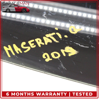 2014-2022 Maserati Ghibli M157 Rear Left Driver Side Door Window Glass OEM