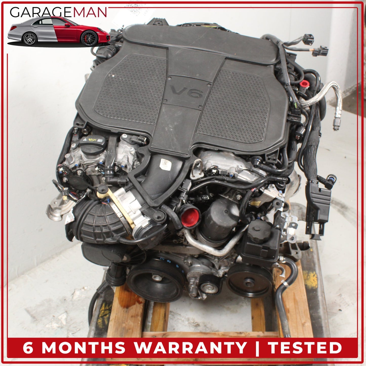 2012-2016 Mercedes W207 E350 M276 RWD Engine Motor Assembly 276.957 OEM 142k