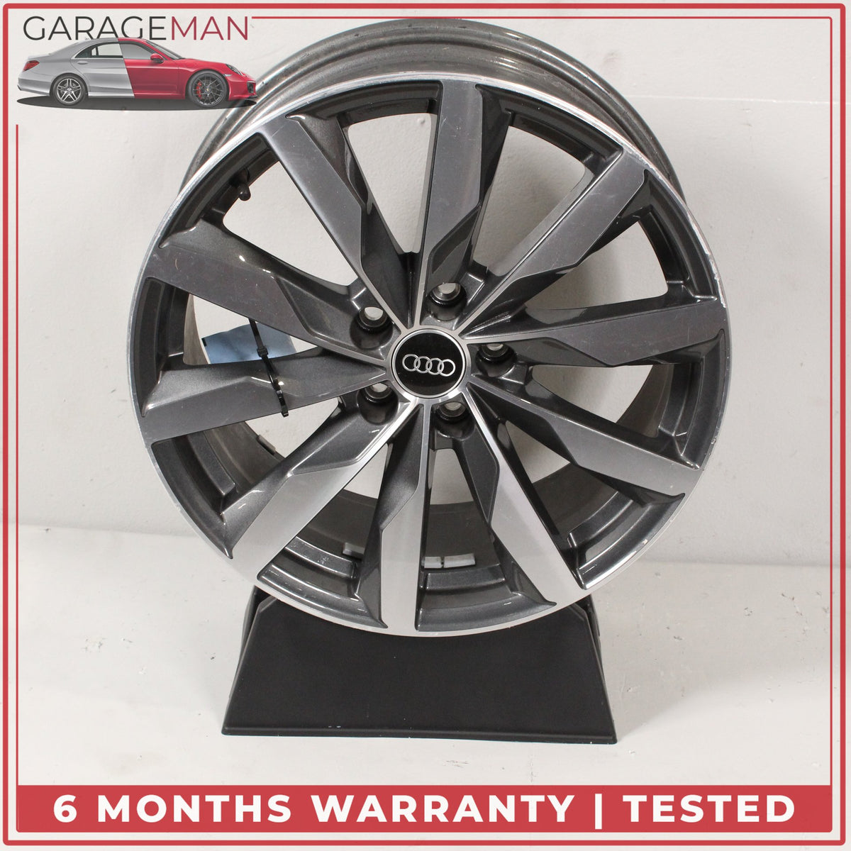 2016-2025 Audi A4 S4 Front or Rear Side Wheel Rim 8JX18H2 ET40 8W0601025FJ OEM