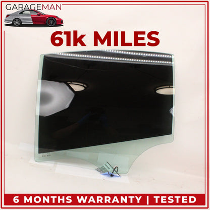 2017-2023 BMW 530e 540i M550i G30 Rear Left Driver Side Door Window Glass OEM