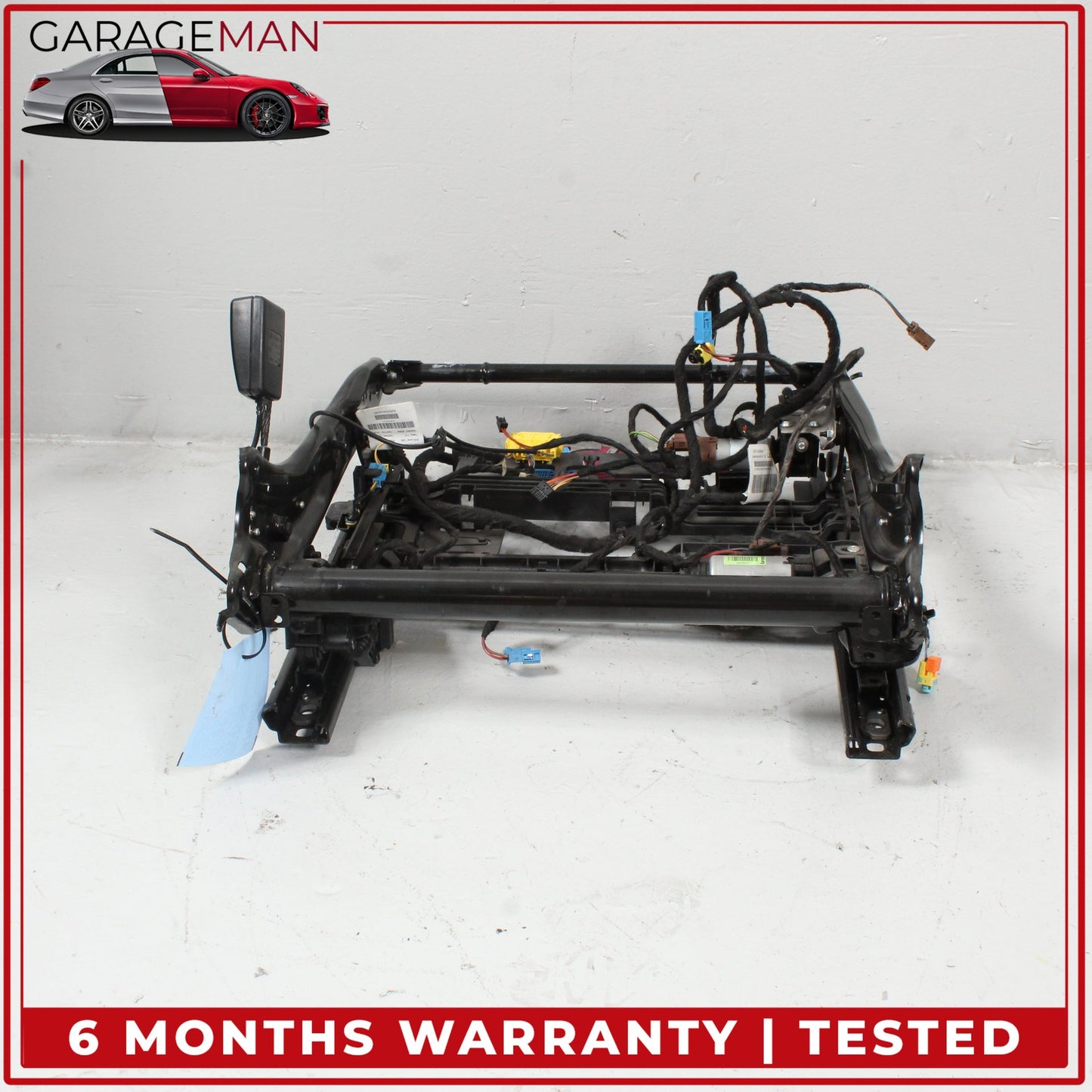 2015-2023 Mercedes W205 C300 Front Right Side Seat Track Rail Frame w/ Motor OEM