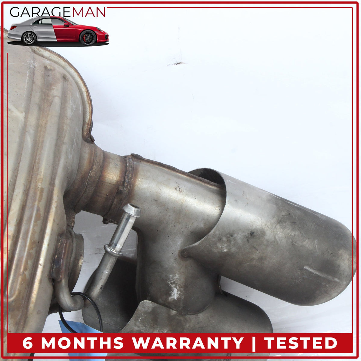 2010-2013 Porsche Panamera 970 Rear Left Side Exhaust Muffler 97011191103 OEM