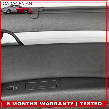 2007-2015 Audi Q7 Rear Right Side Interior Door Trim Panel w/ Sun Shade OEM