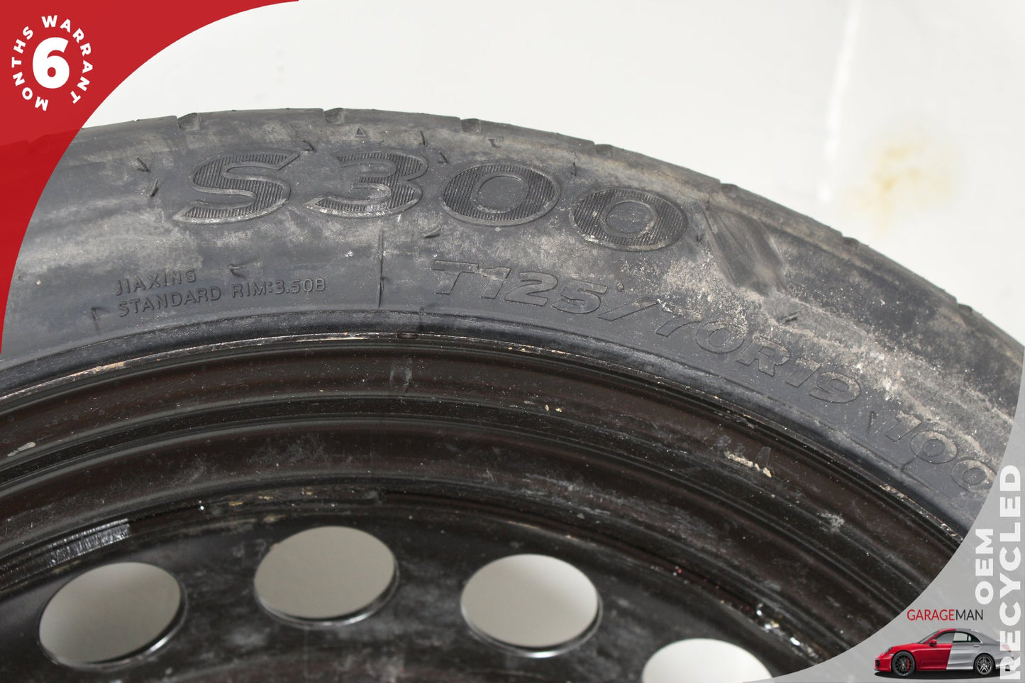 09-16 Audi A5 S5 Sedan T125/70 R19 Wheel Rim w/ Tire 4.00bx19H2 ET29 8K0601027