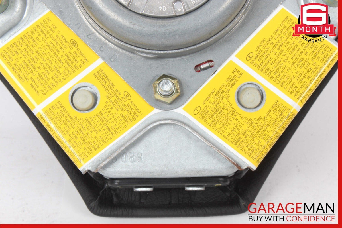 03-13 Maserati Quattroporte M139 Steering Wheel Airbag Black OEM