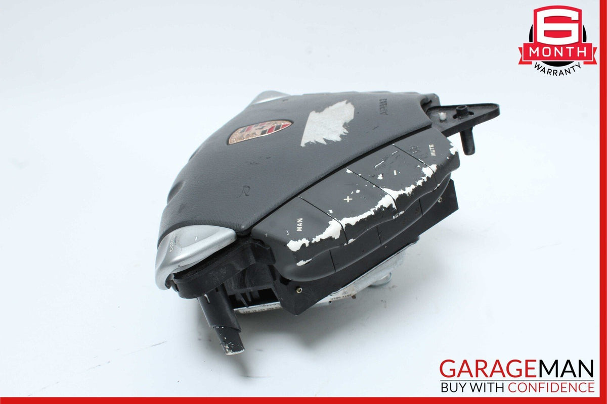 03-10 Porsche Cayenne 955 957 Steering Wheel Airbag Air Bag Black OEM