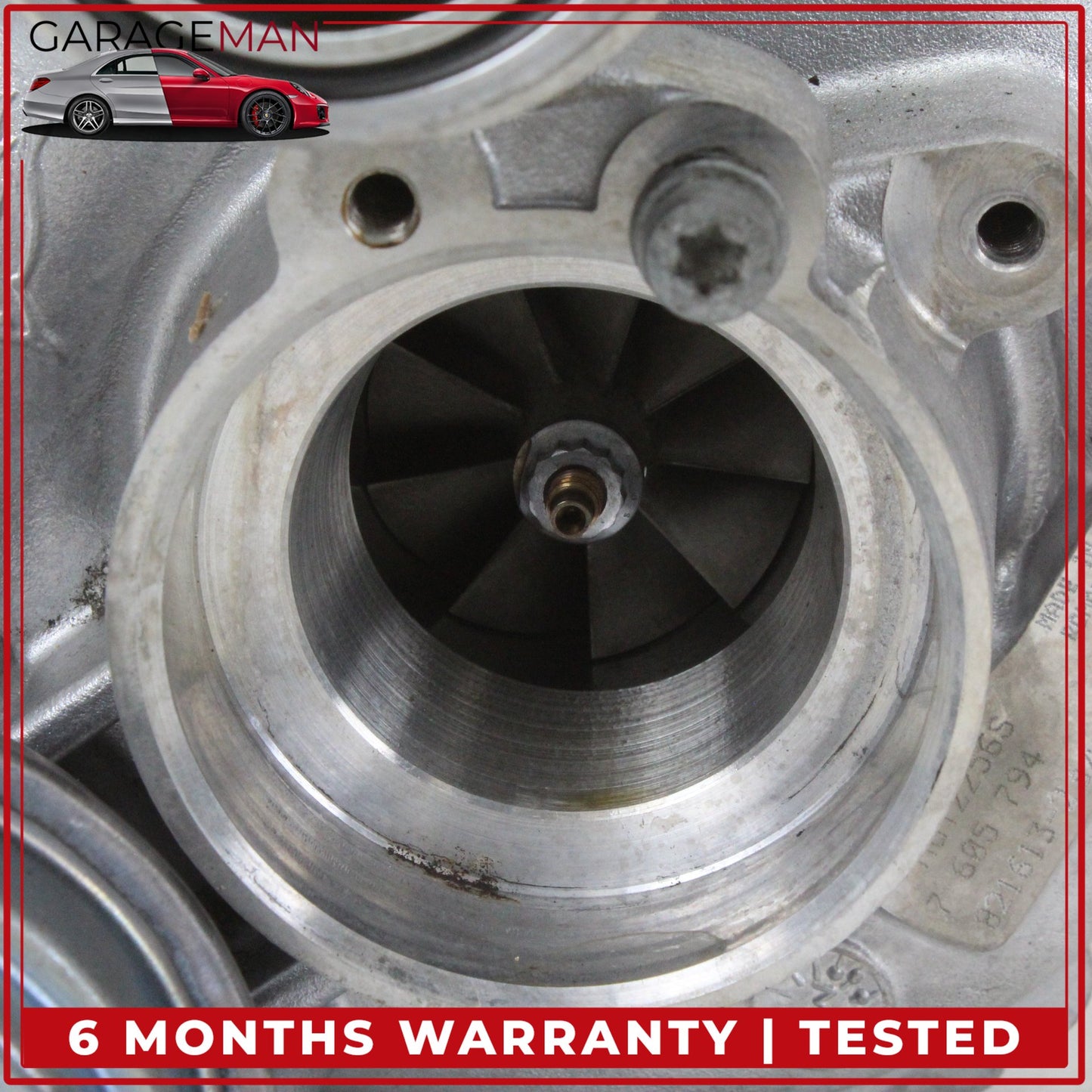 2013-2019 BMW 650i F13 N63 V8 Turbo Turbocharger 7605794 OEM