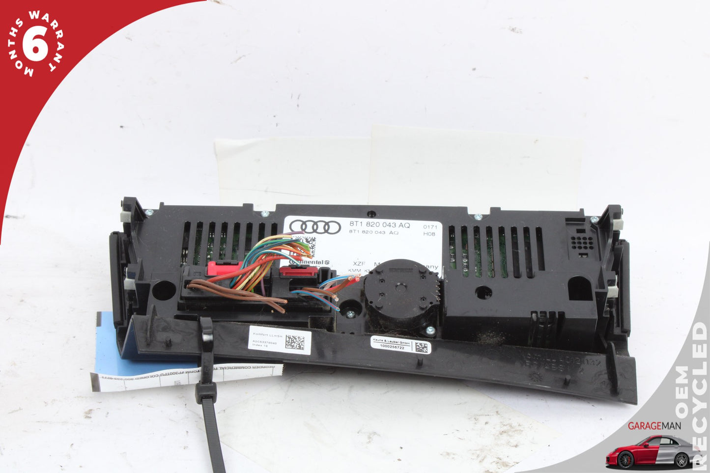2009-2016 Audi A4 A/C AC Temperature Climate Control Panel 8T1820034AQ