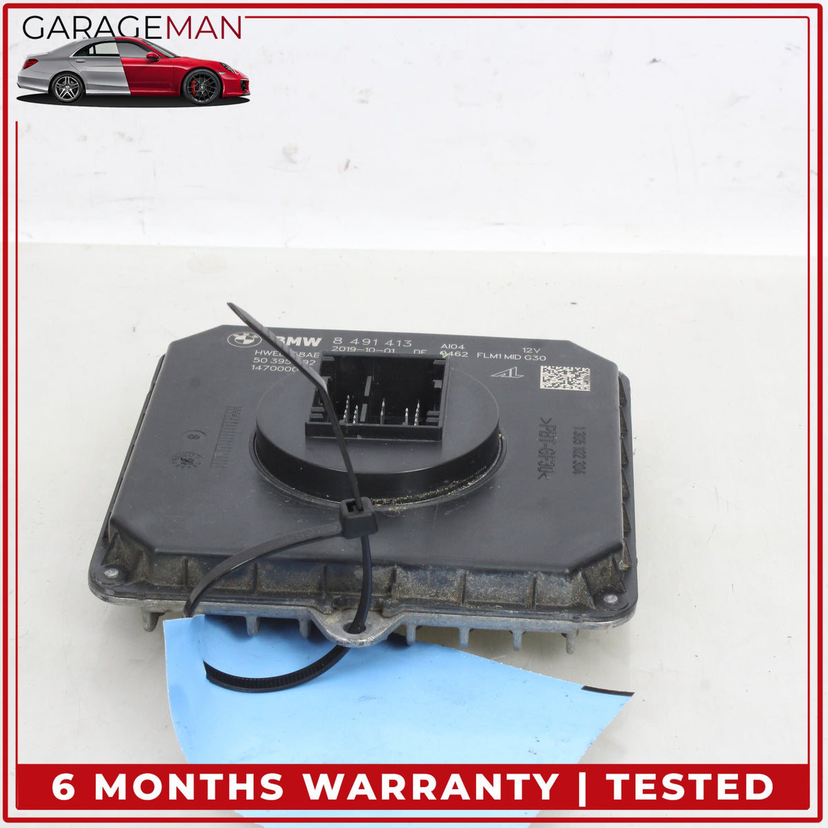 2016-2021 BMW 530e X3 X4 LED Head Light Lamp Control Module Unit 8491413 OEM