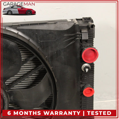 2010-2017 Mercedes W207 E350 Engine Cooling Radiator AC A/C Condenser Assy OEM