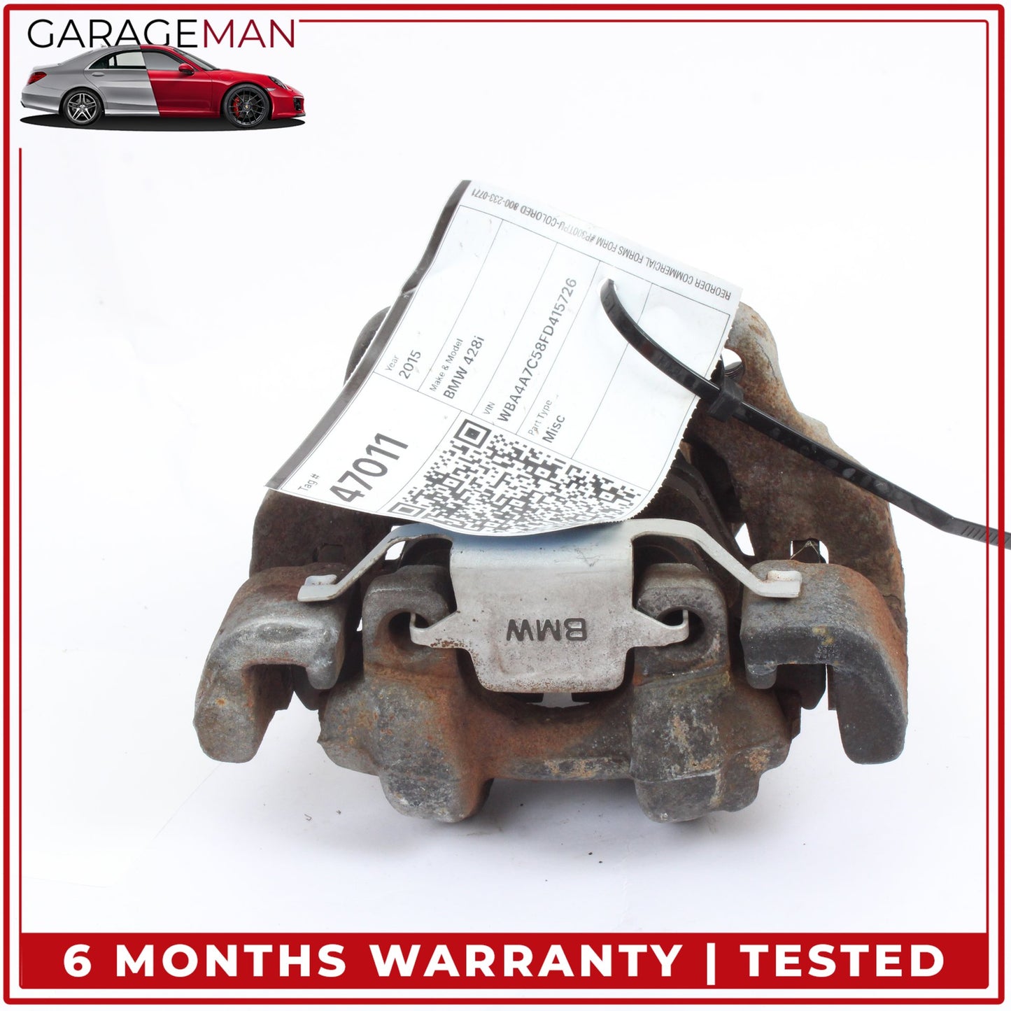 2012-2021 BMW 428i F36 Rear Brake Caliper (set of 2) 6850857