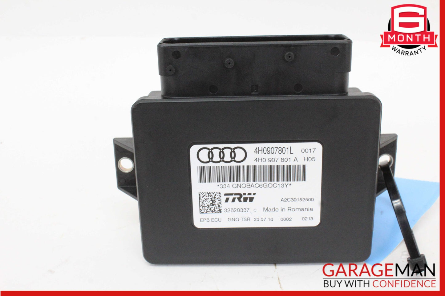 2012-2018 Audi A6 A7 Electronic Parking Brake Control Module Unit 4H0907801L OEM