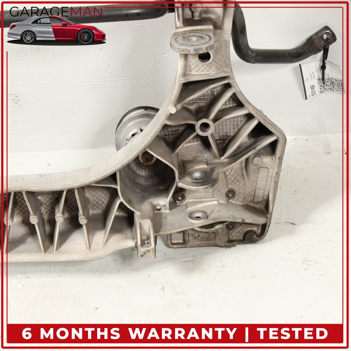 1997-2000 Jaguar XK8 Front Subframe Crossmember Cradle w/ Anti Roll Sway Bar