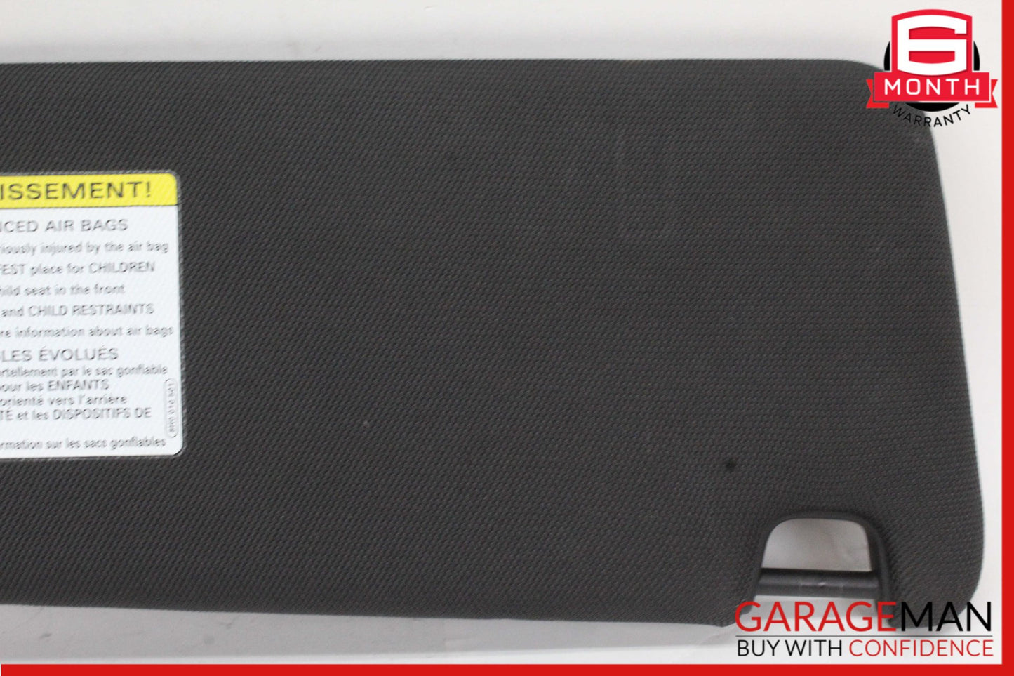 2012-2018 Audi A6 A7 Front Left Driver Side Sun Visor Black 4G0857551 OEM