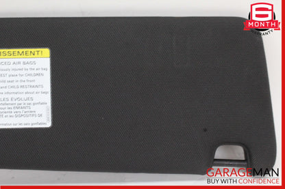 2012-2018 Audi A6 A7 Front Left Driver Side Sun Visor Black 4G0857551 OEM