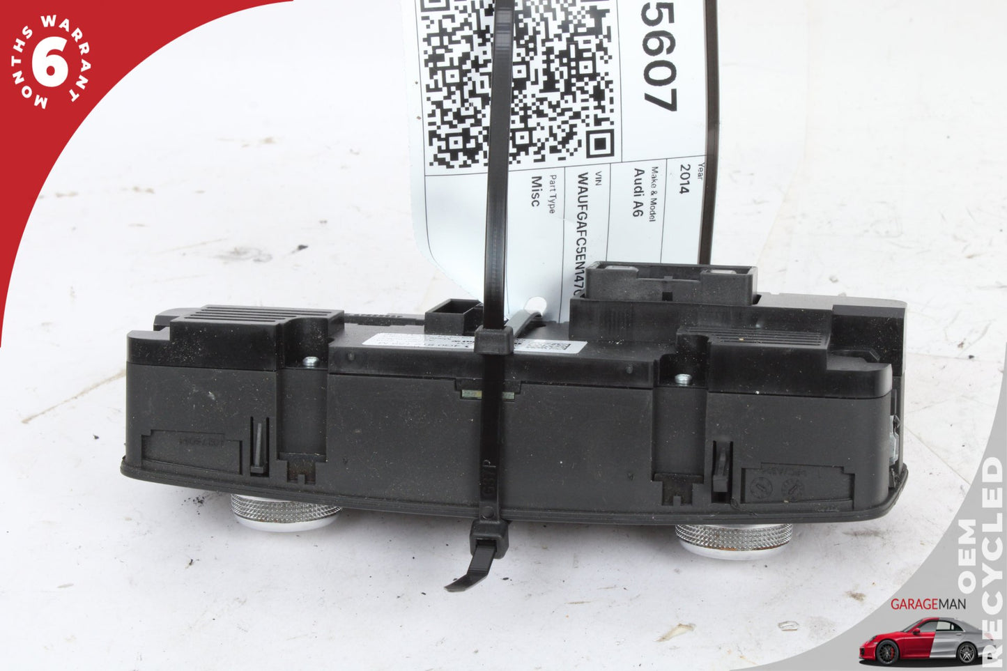 2012-2018 Audi A6 A7 Rear AC A/C Climate Control Switch Panel 4G0919158M OEM