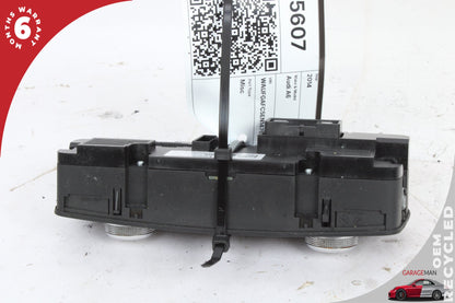 2012-2018 Audi A6 A7 Rear AC A/C Climate Control Switch Panel 4G0919158M OEM