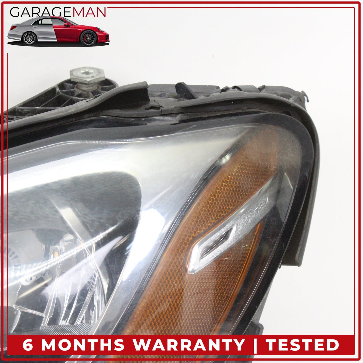 2015-2018 Mercedes W205 C300 Front Left Halogen Head Light Lamp 2059066902 OEM