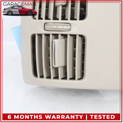 2008-2017 Mercedes C207 E400 Rear Center Console AC A/C Air Vent Beige OEM