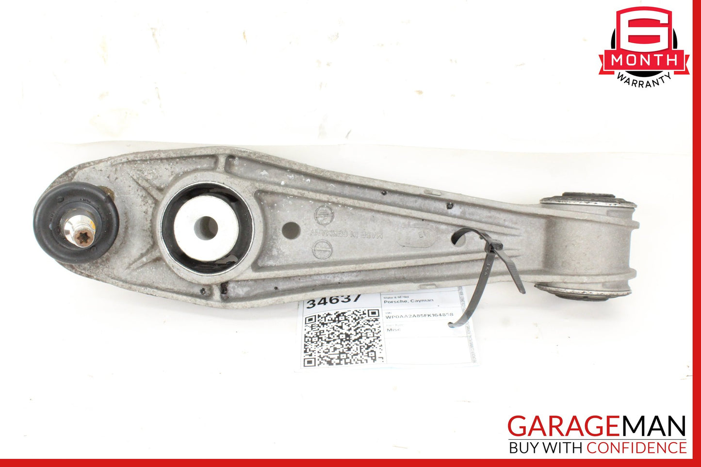 2013-2016 Porsche Cayman 981 Rear Left or Right Lower Control Arm 99134134101