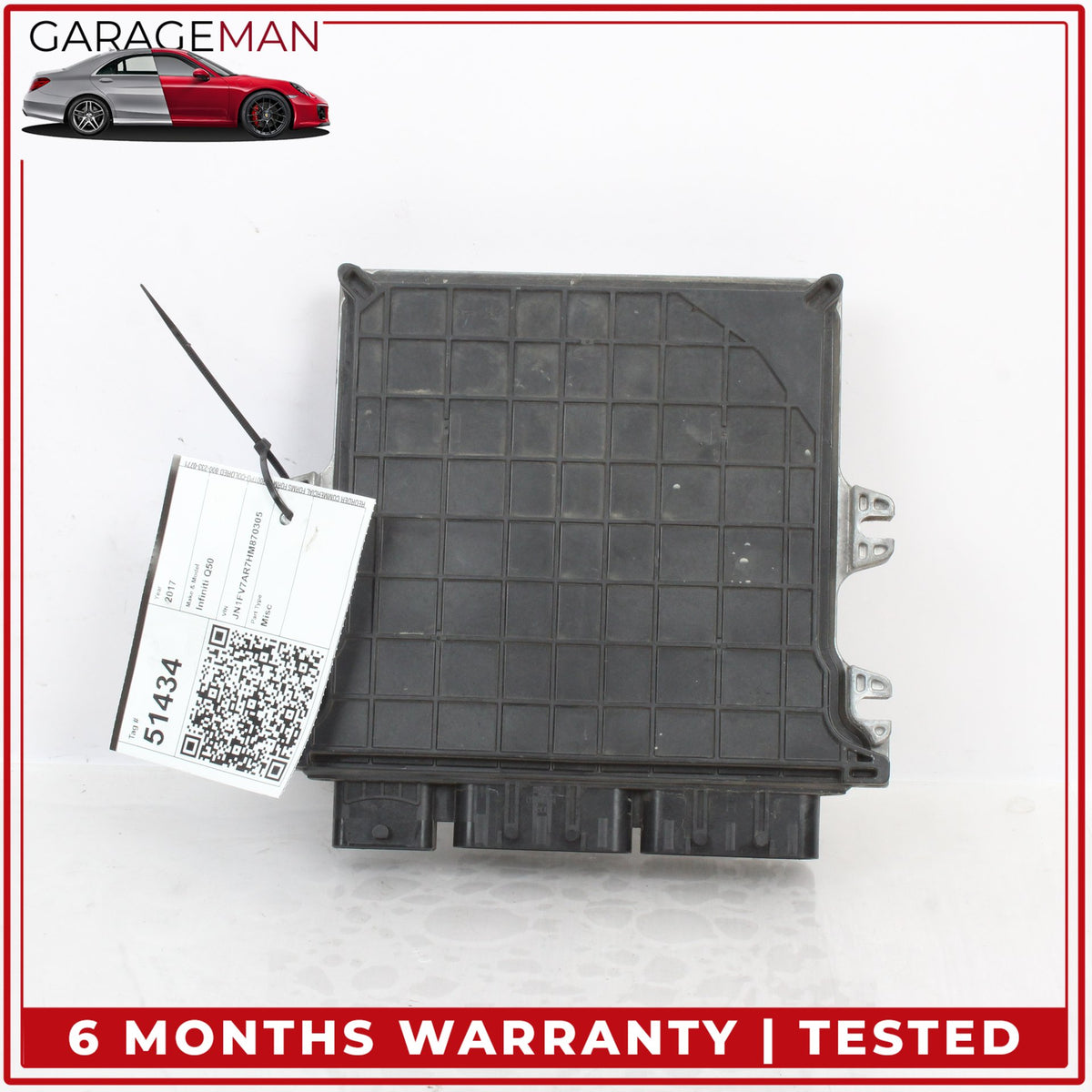 2016-2018 Infiniti Q50 Q60 3.0L Engine Control Module Unit ECU NEC023083 OEM