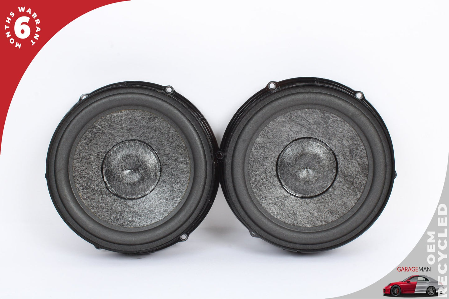 2003-2010 Porsche Cayenne 955 957 Rear Left and Right Side Door Speaker Set OEM