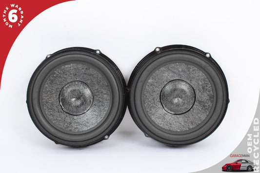 2003-2010 Porsche Cayenne 955 957 Rear Left and Right Side Door Speaker Set OEM