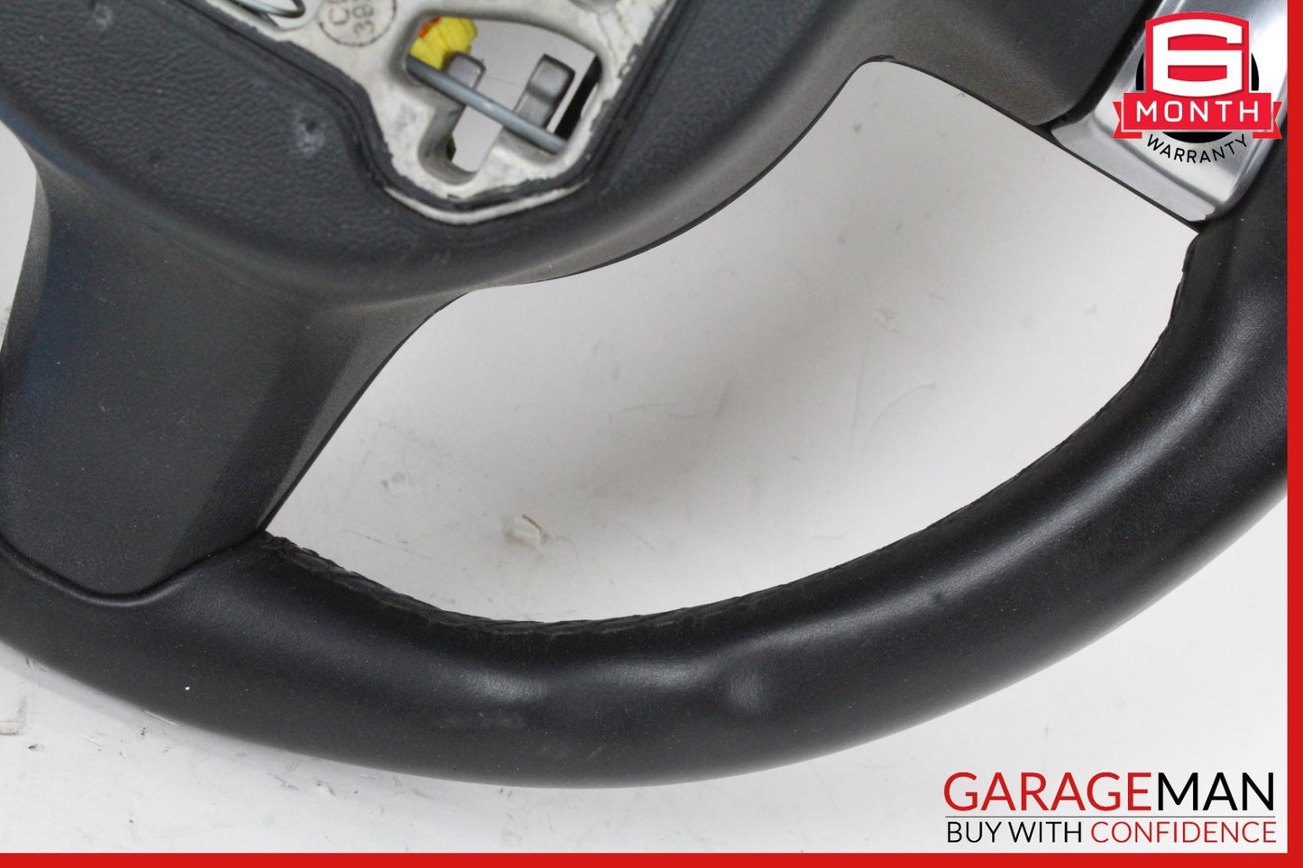 2013-2016 Porsche Cayman 981 Front Left Steering Wheel Black 99134780341 OEM
